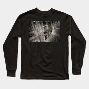 Staircases in Catania, Sicily Long Sleeve T-Shirt